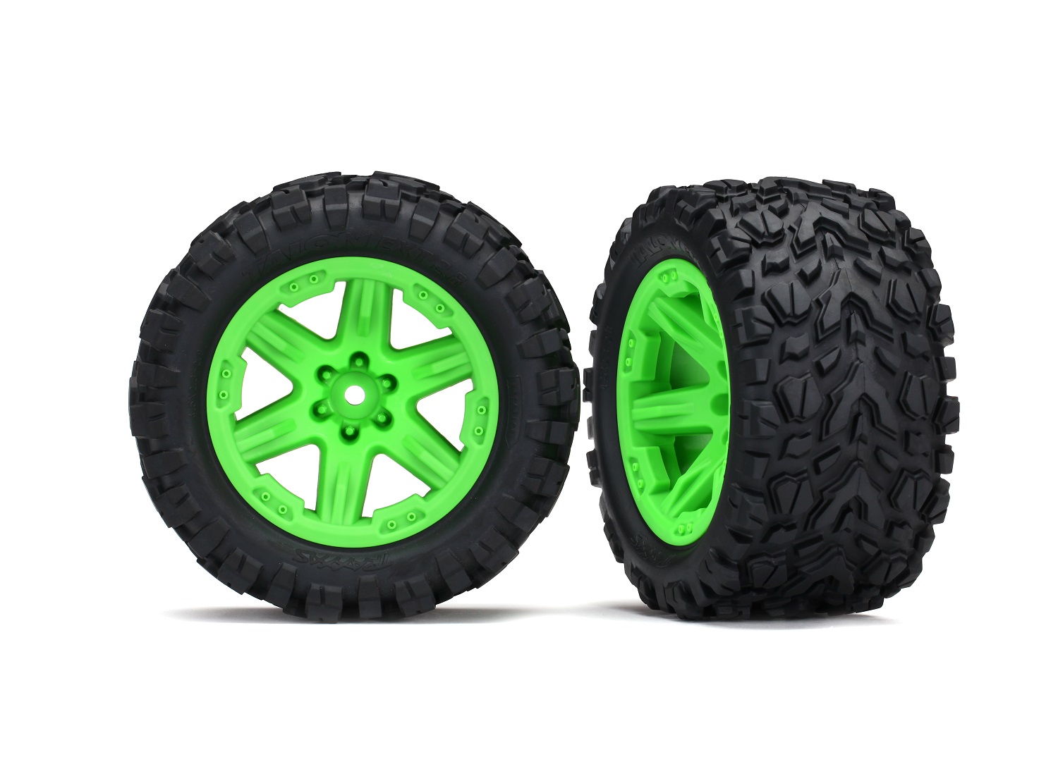 Däck & Fälg Talon Extreme/RXT Grön 2.8" 4WD TSM (2) 6773G