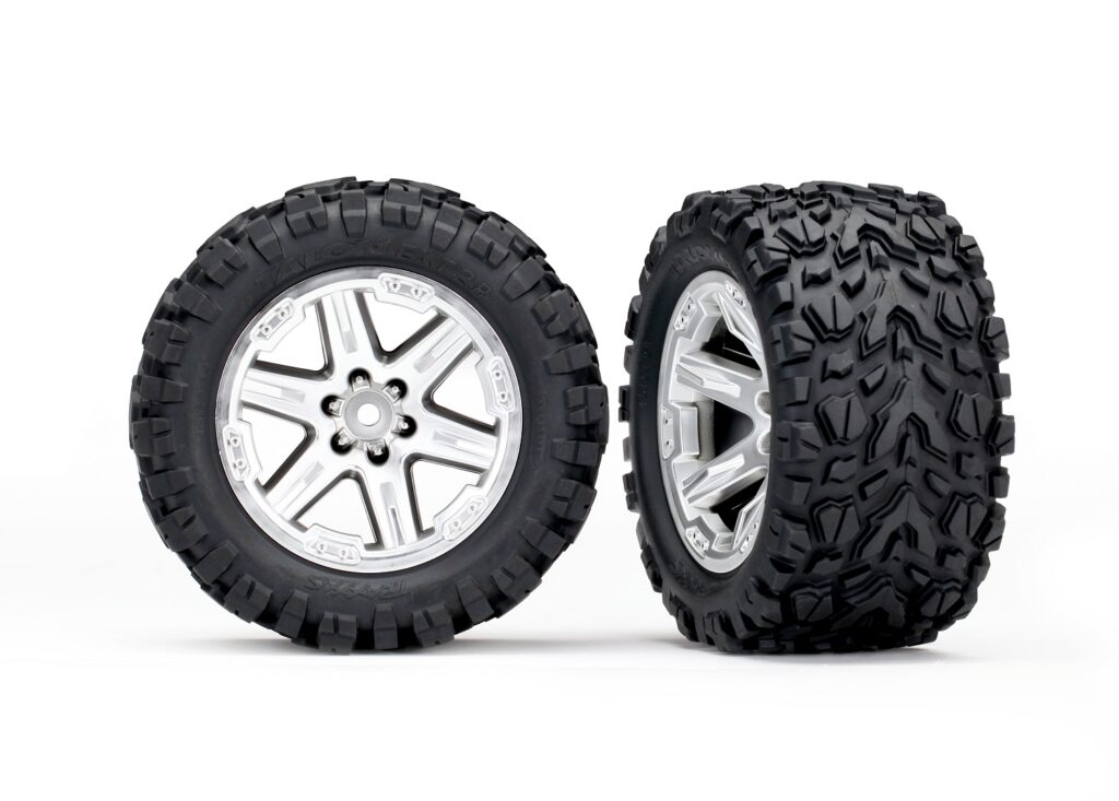Däck/fälg Talon Extreme/RXT Matt Krom 2.8" 4WD TSM (2)