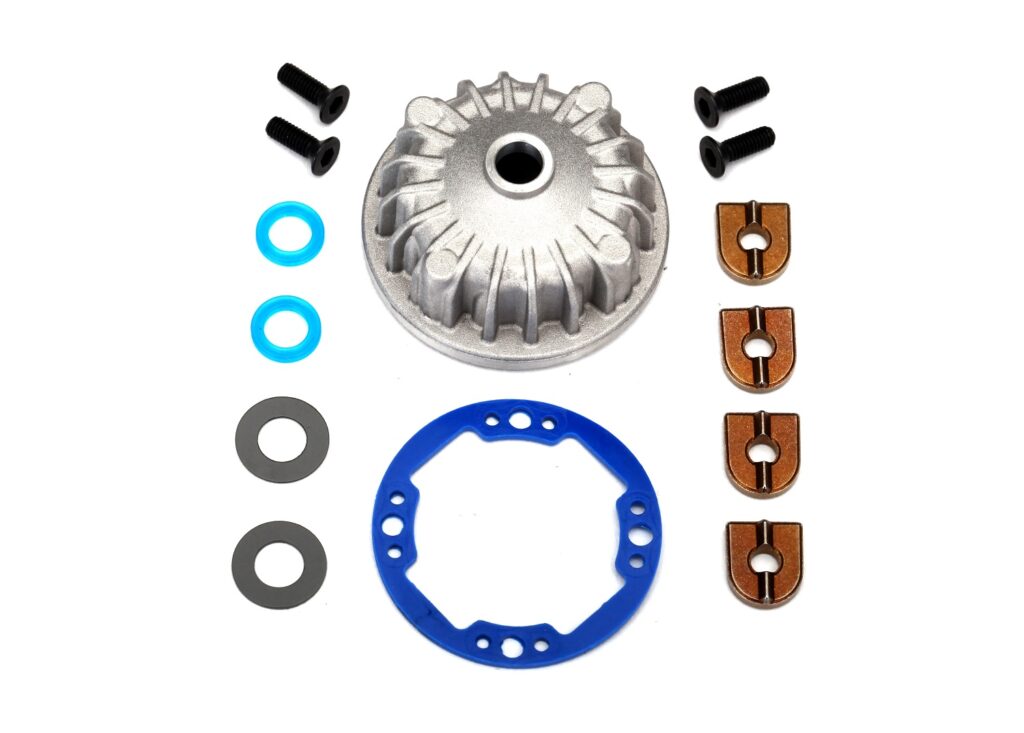 Diffhus Set Aluminium (till Mittdiff #6780) 6781