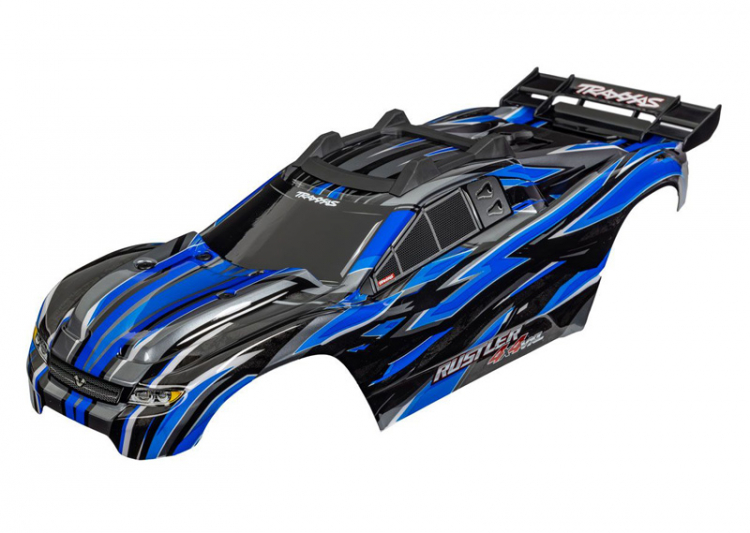 Kaross Rustler 4x4 VXL Blå Clipless 6785-BLUE