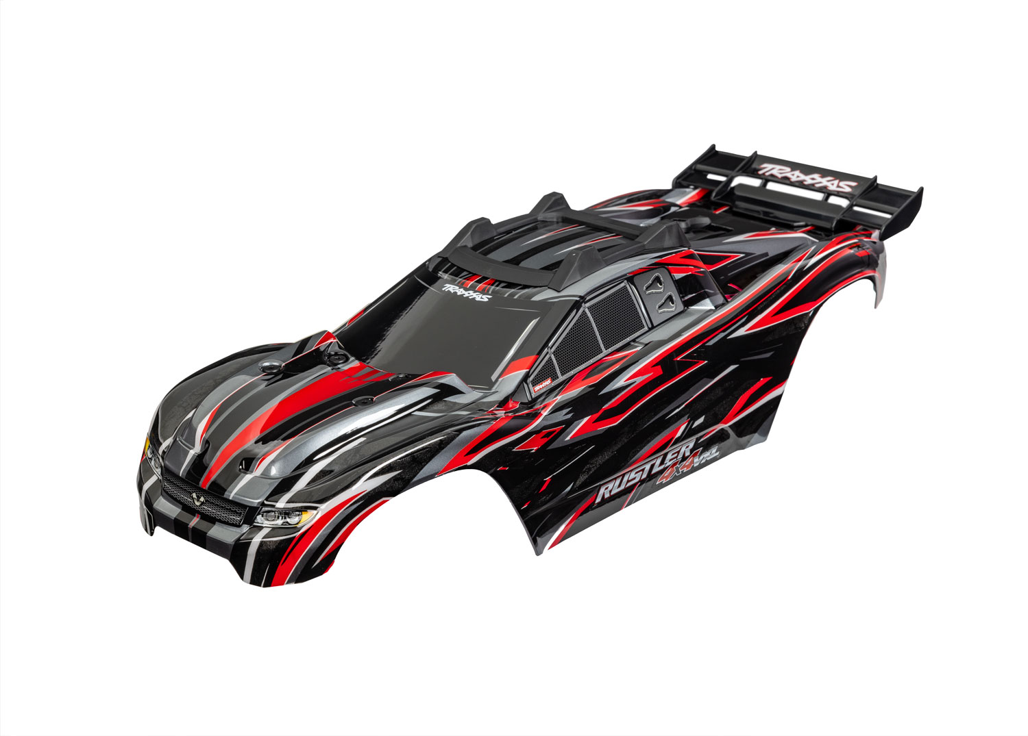 Kaross Rustler 4x4 VXL Röd Clipless 6785-RED