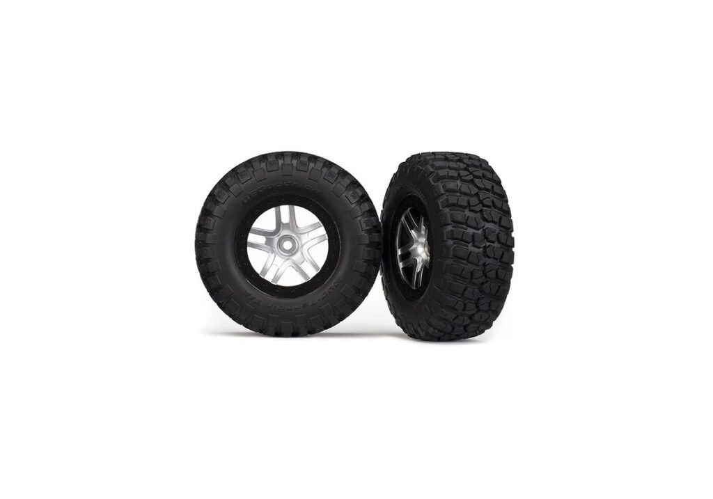 Däck/fälg Goodrich/S-Spoke Krom-Svart 4WD/2WD Bak TSM (2)