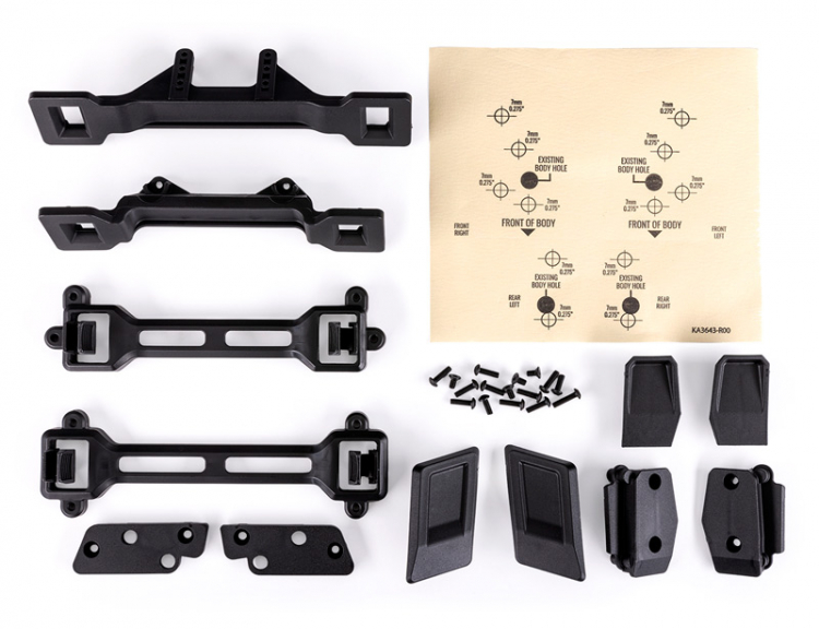 Ombyggnadskit Clipless Kaross Slash 2WD 6929