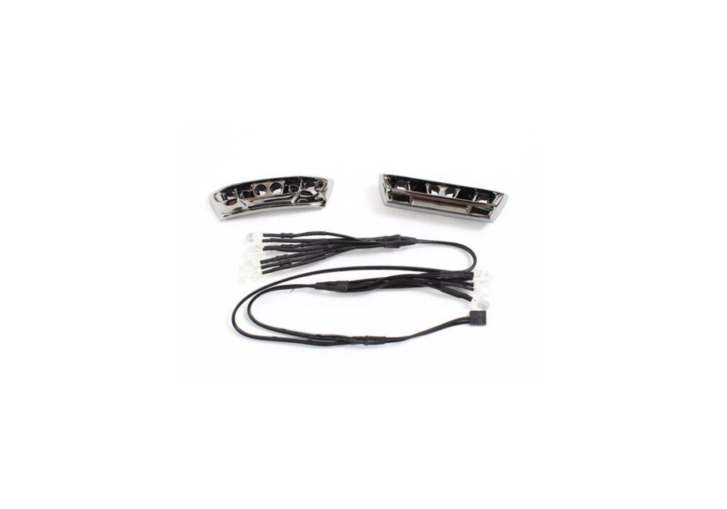 LED-ljus fram/bak 1/16 E-Revo för Strömförsörjning #7286A