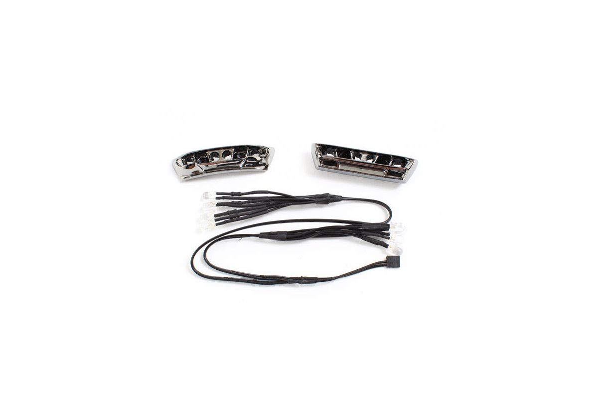 LED-ljus fram/bak 1/16 E-Revo för Strömförsörjning #7286A