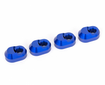 Hållare Stötdämparaxel Alu Blå (4) X-Maxx, XRT 7743-BLUE