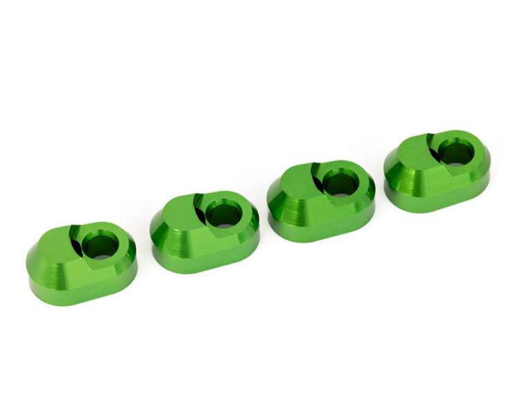Hållare Stötdämparaxel Alu Grön (4) X-Maxx, XRT 7743-GRN