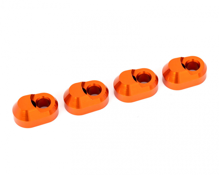 Hållare Stötdämparaxel Alu Orange (4) X-Maxx, XRT 7743-ORNG