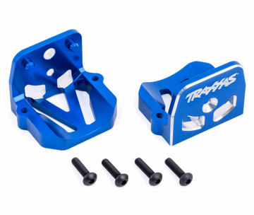 Motorfäste Fram & Bak Set Alu Blå X-Maxx, XRT 7760-BLUE