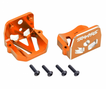 Motorfäste Fram & Bak Set Alu Orange X-Maxx, XRT 7760-ORNG