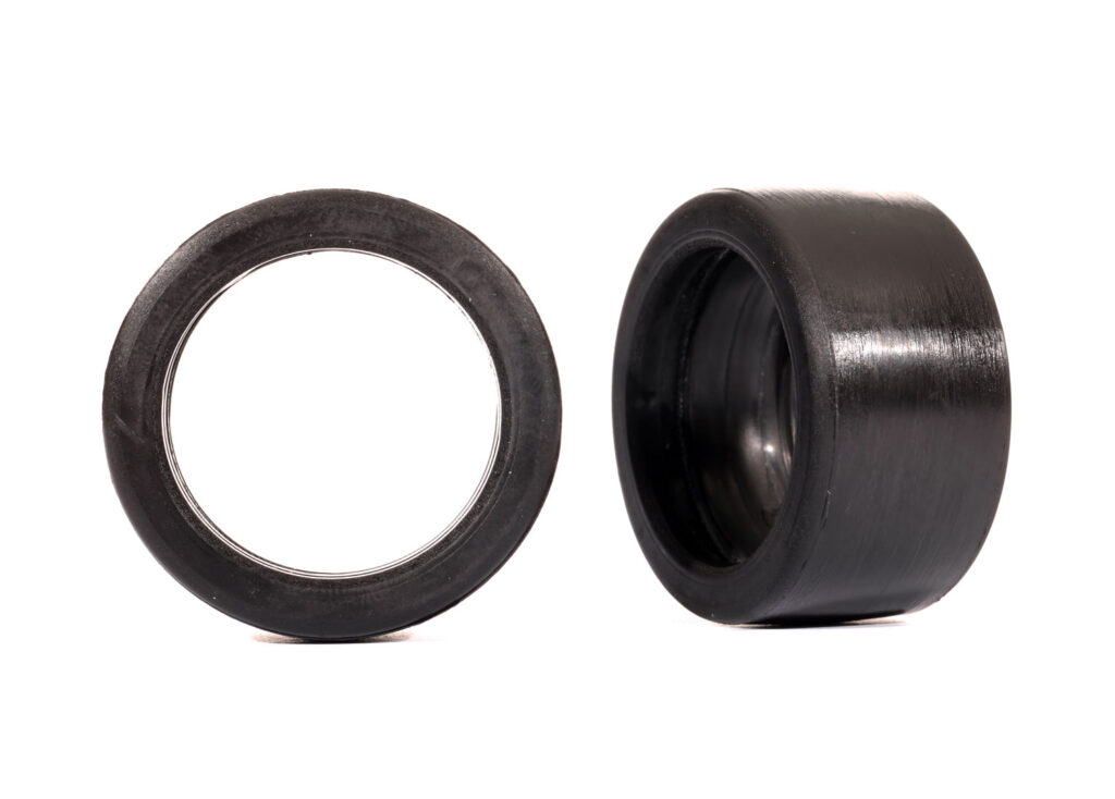 Däck (Gummi) Wheelie Bar Alu (#7775x) (2) 7799