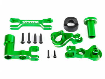 Armar & Parallellstag Styrning Set Alu Grön XRT 7843-GRN