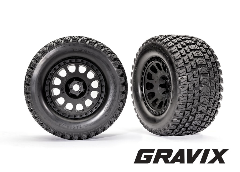 Däck & Fälg Gravix/XRT Race Svart (2) 7872
