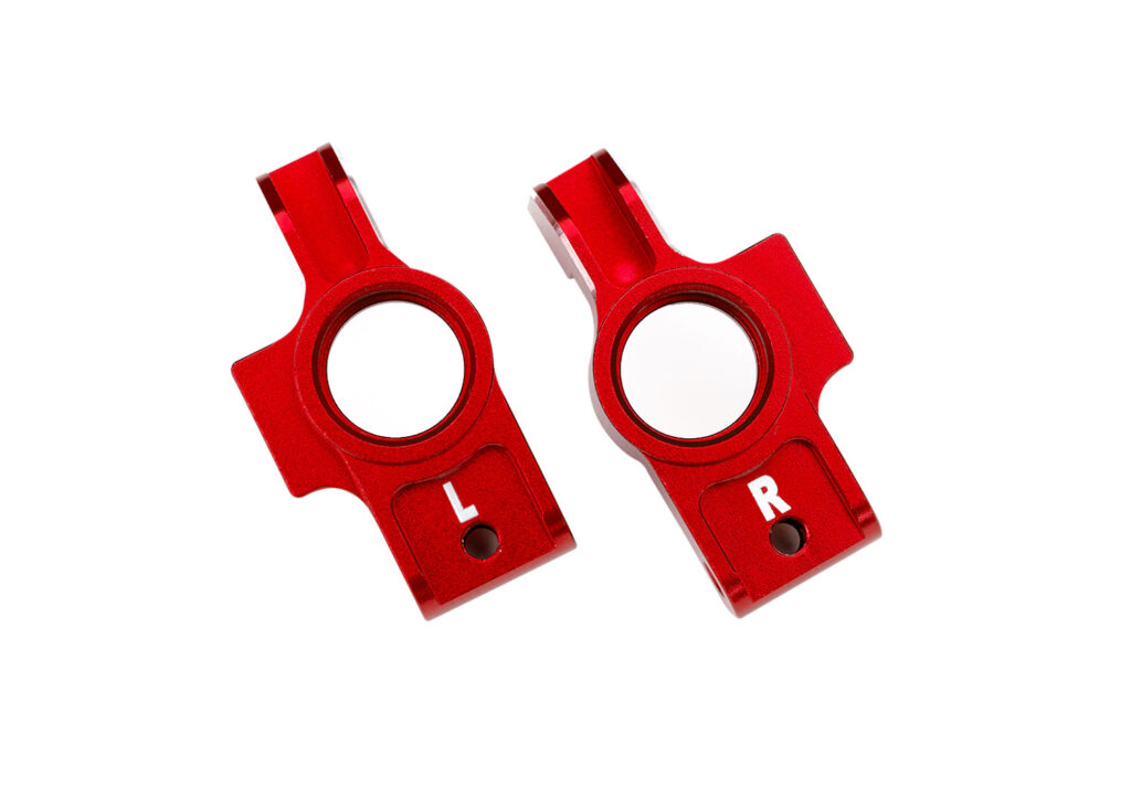 Hjulkonsoll Alu Röd (Par) 4-Tec 8352X-RED