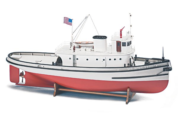 Billing Boats - Hoga Pearl Harbor Tugboat 1:50 - Träskrov