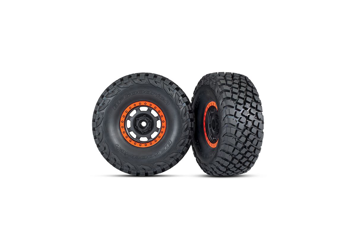 Däck & Fälg Baja KR3/Desert Racer Svart-Orange (2) UDR 8472