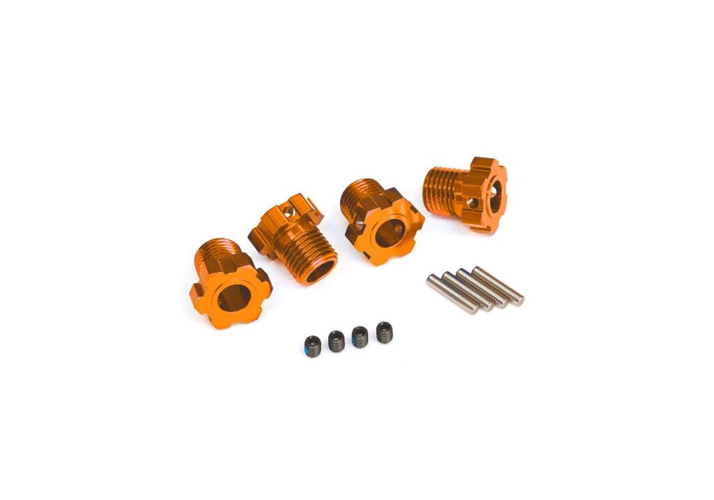 Fälgnav 17mm Orange (4) 8654A