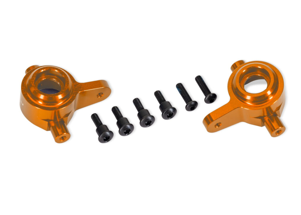Styrspindlar Alu Orange (2) Raptor R Ult., (uppgr. #9080)