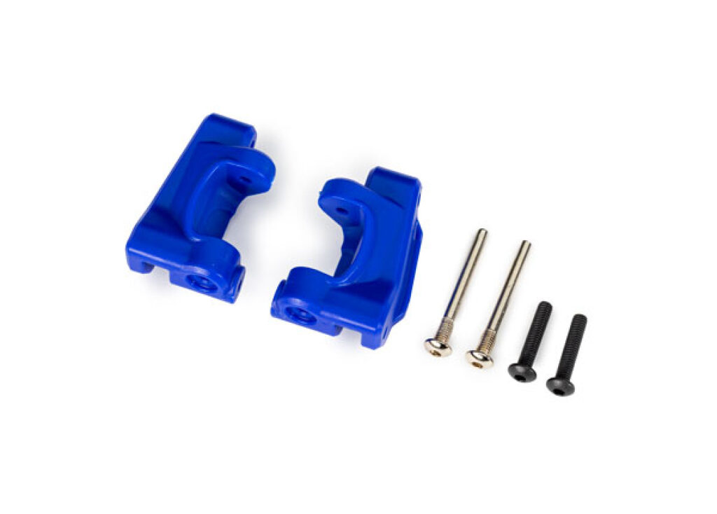 Casterblock EHD Blå (2) (för kit #9180/9181) 2WD (ej Bandit)