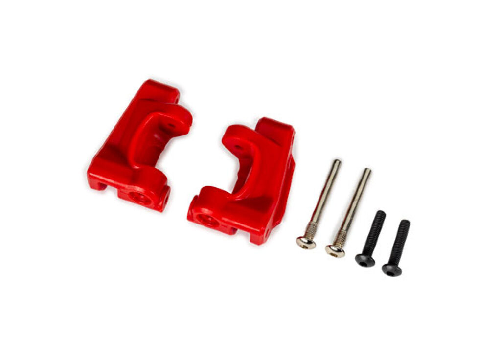 Casterblock EHD Röd (2) (för kit #9180/9181) 2WD (ej Bandit)