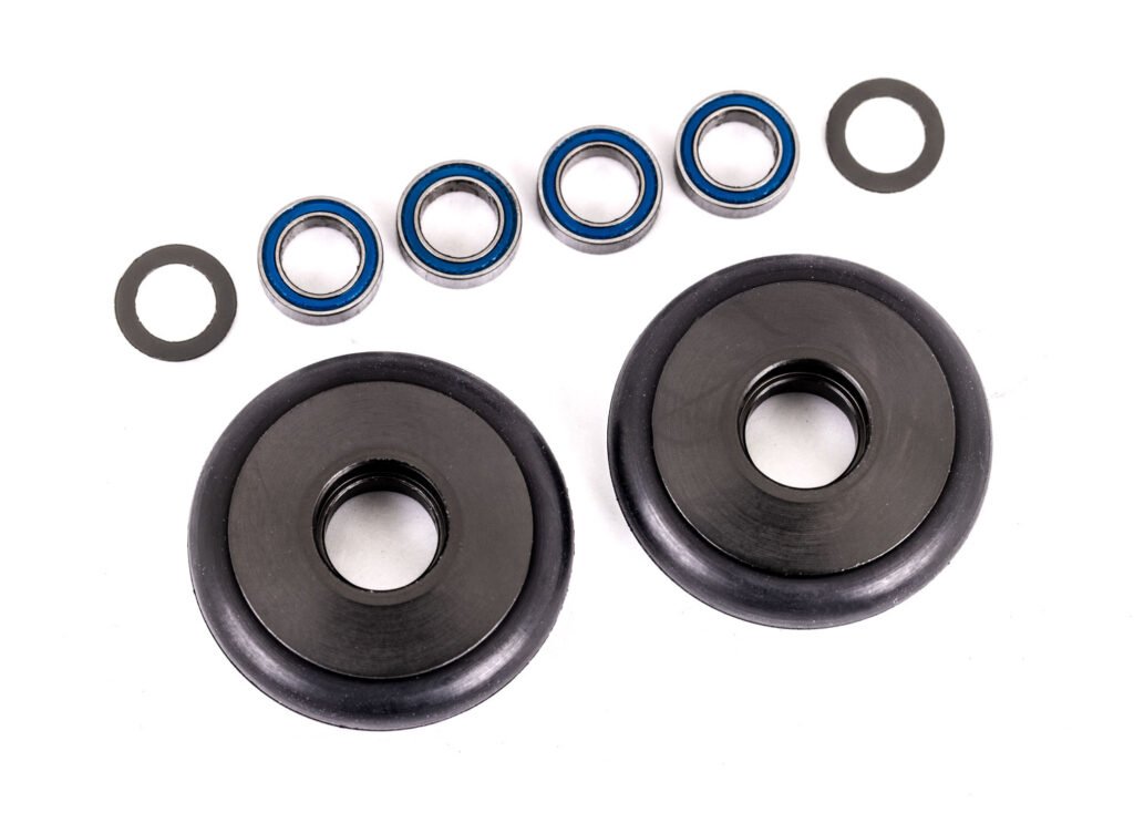 Hjul Set Alu Grå Wheelie Bar Drag Slash 9461T
