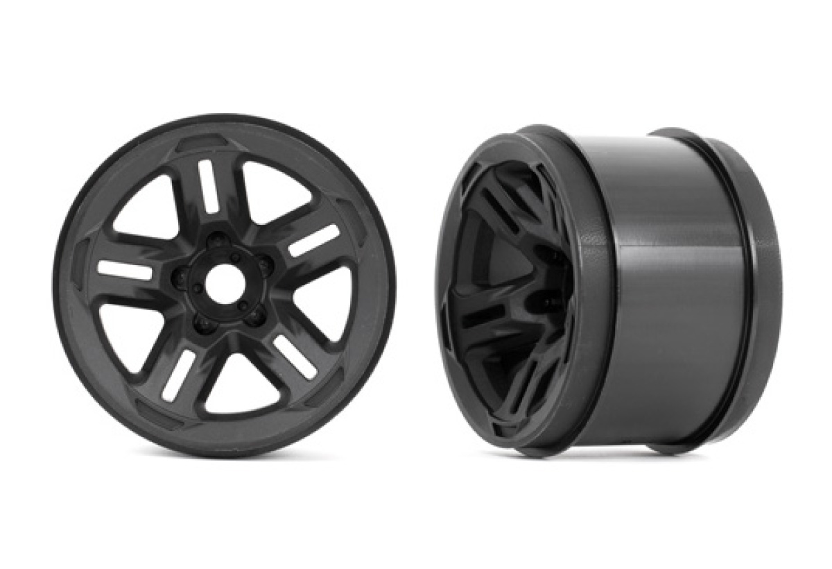 Fälg 3.8'' Svart (17mm Hex ) (2) 9671