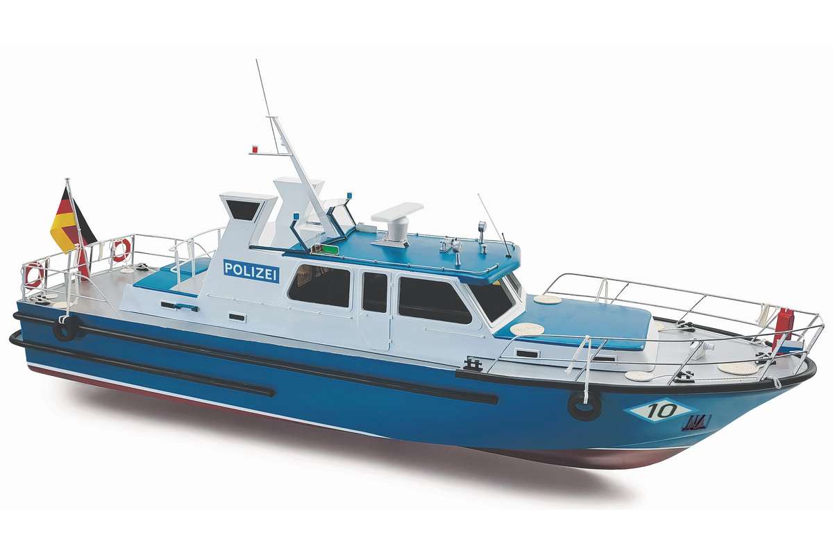 Billing Boats - WSP10 Passau policeboat 1:20 - Plastskrov