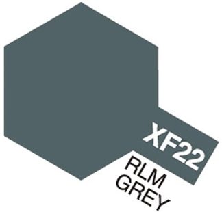 Tamiya 81722 Akryl färg XF-22 RLM Grey 10ml