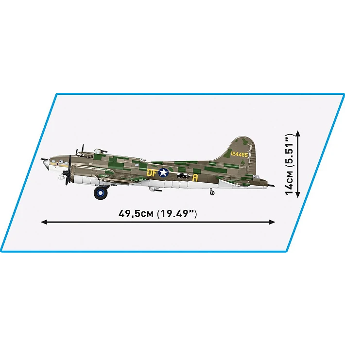 Cobi Boeing B-17F Flying Fortress "Memphis Belle" Edition - Bild 2