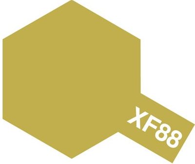 Tamiya 81788 Akryl färg XF-88 Dark Yellow 2 10ml