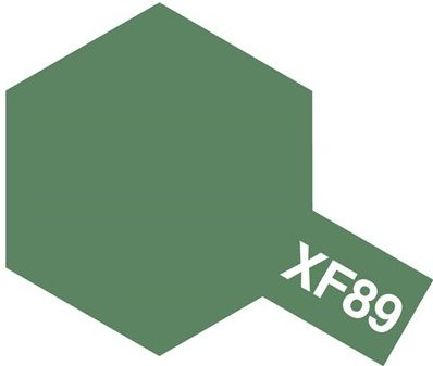 Tamiya 81789 Akryl färg XF-89 Dark Green 2 10ml