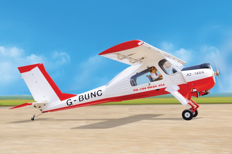 Black Horse PZL-104 Wilga 2240mm 26-35cc Bensin ARTF - Bild 3