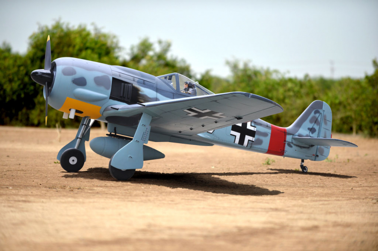 Black Horse Focke-Wulf FW 190A 120cc 2600mm GP/EP ARF - Bild 3