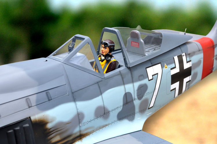 Black Horse Focke-Wulf FW 190A 120cc 2600mm GP/EP ARF - Bild 5