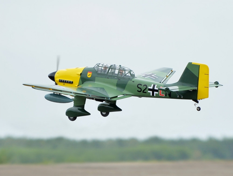 Black Horse JU-87 Stuka 1920mm EP/GP ARTF V2 - Bild 6