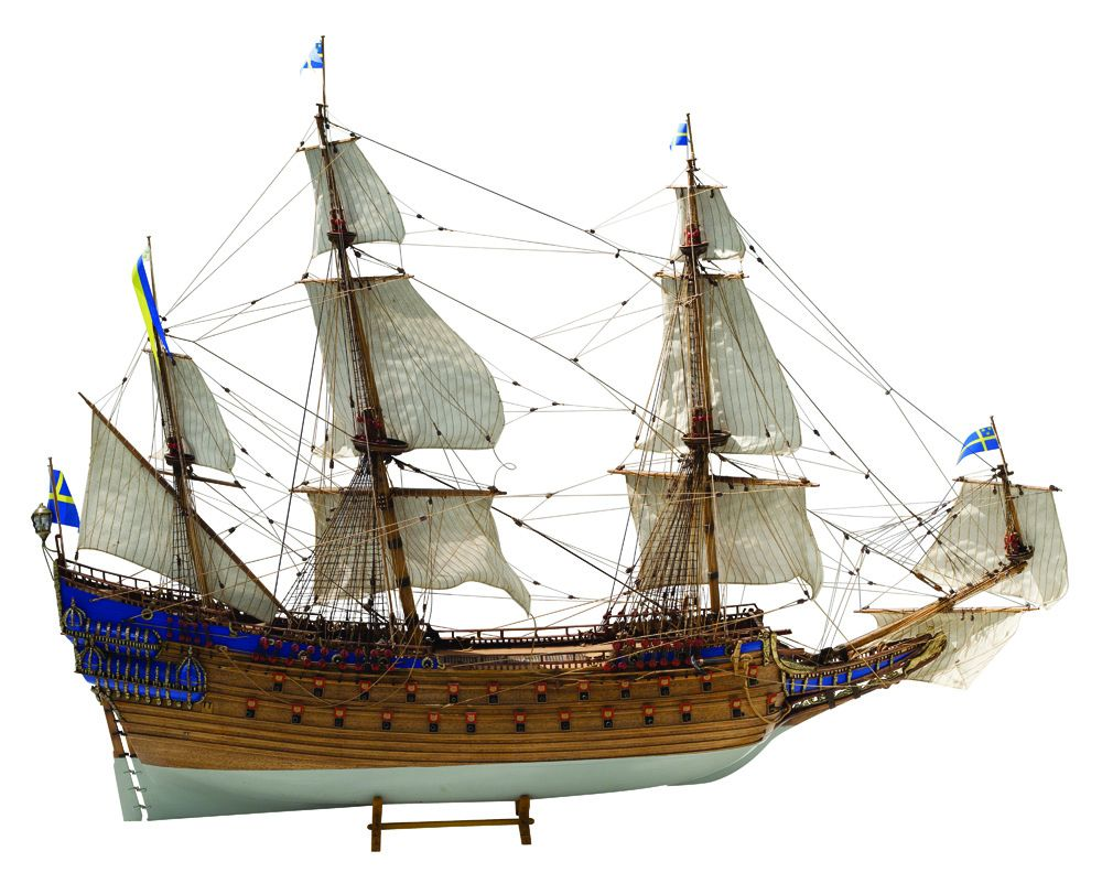 Billing Boats - Wasa 1:75 - Träskrov