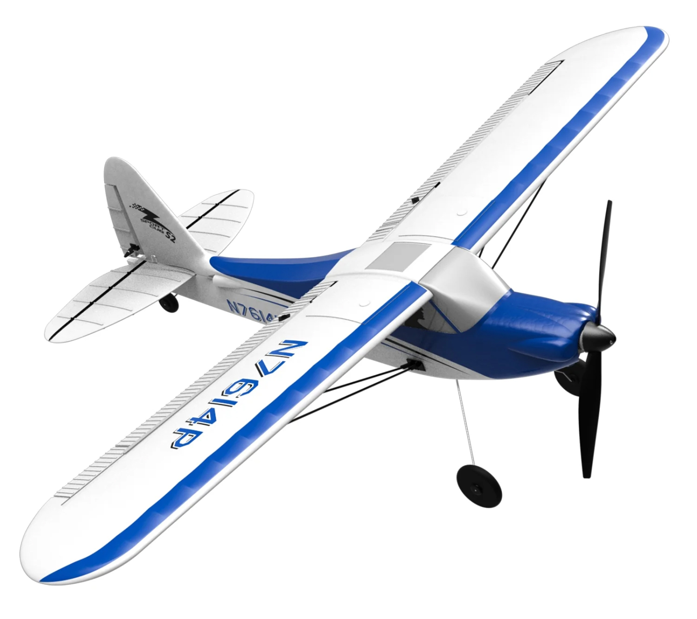Volantex Sport Cub 500 Gyro 4-Kanals 500mm RTF Blå - Bild 2