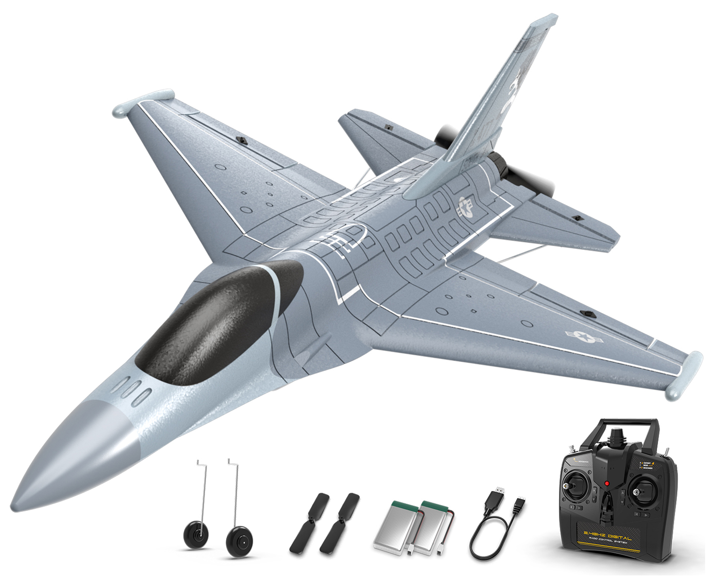 Volantex F16 Fighting Falcon Gyro 4-Kanals 340mm RTF - Bild 3