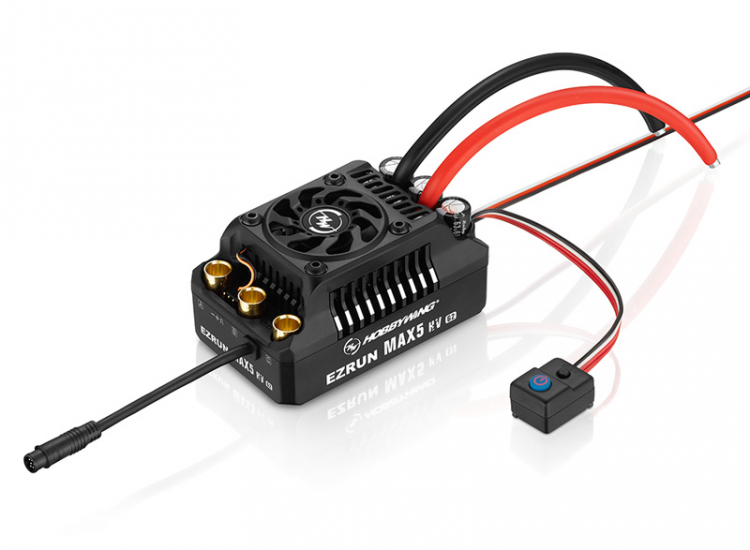 EzRun MAX5 HV G2 250A 6-12S Sensor WP Fartreglage 1/5 - Bild 2