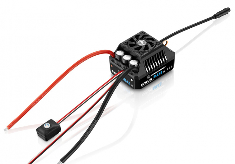 Hobbywing EzRun MAX6 G2 200A 3-8S Sensor WP Fartreglage 1/6 - Bild 5