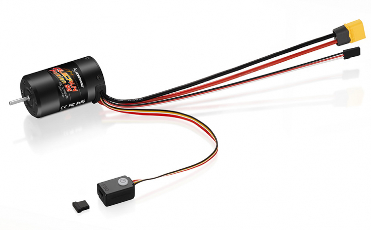Hobbywing QuicRun Fusion SE 1200kV med Integrerad ESC 40A - Bild 2