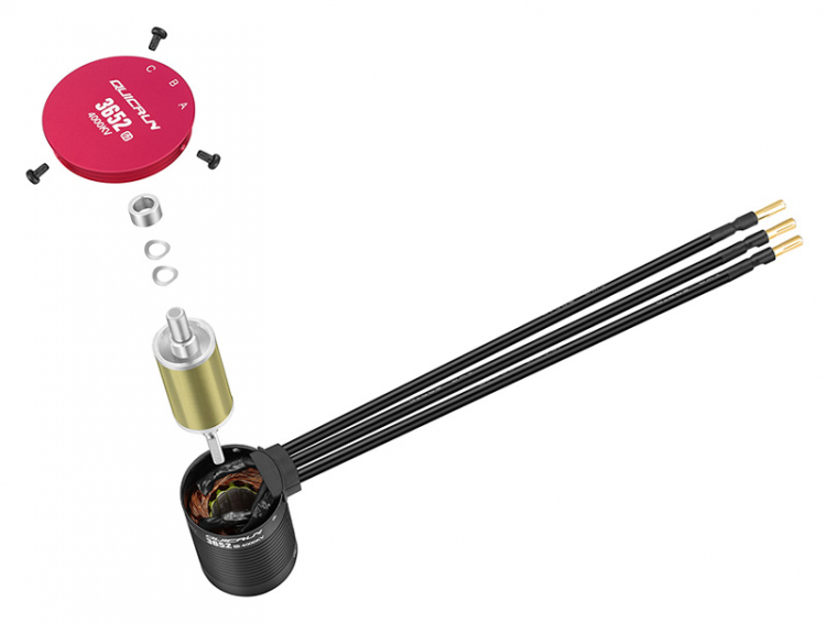 Hobbywing Motor QuicRun 3660SL 3150kV G2 Sensorlös - Bild 6