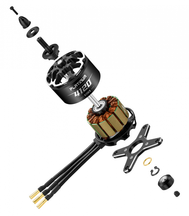 Hobbywing Platinum 4130SL 420kV 6S - Bild 6