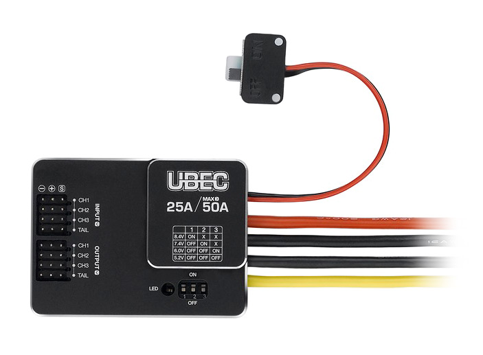 Hobbywing UBEC 25A HV 3-18S - Bild 5