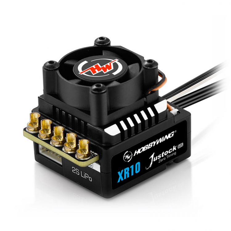Hobbywing Xerun Combo XR10 Justock G3S 17.5T Black G2.1 - Bild 3