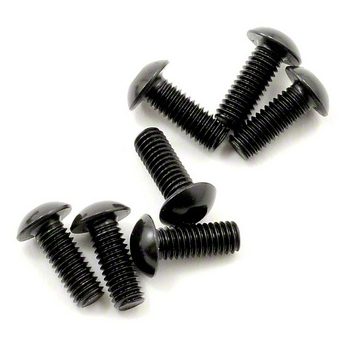 Insex rund skalle 3x10mm rostfri 10st