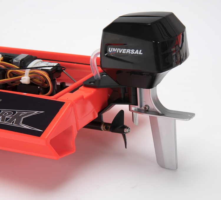 Joysway Mad Shark F1 V2 Båt 2.4G RTR Borstlös Röd - Bild 4