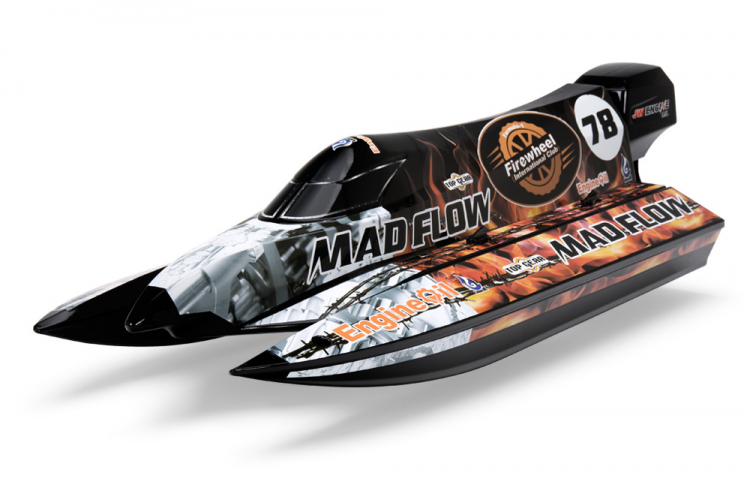Joysway Mad Flow V3 F1 Katamaran Brushless utan ladd & batt