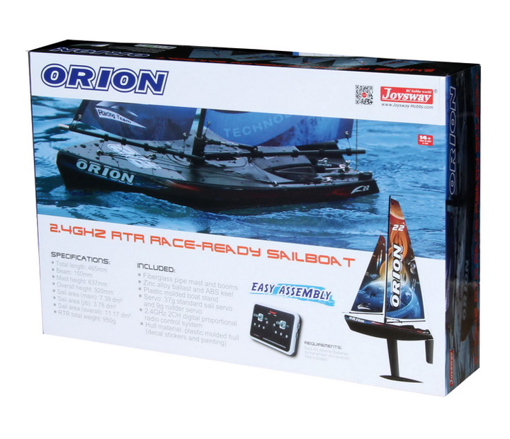 Joysway Segelbåt Orion V2 465mm RTR - Bild 4