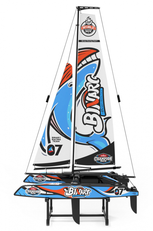 Joysway Binary V3 400mm RTR Katamaran Segelbåt - Bild 2